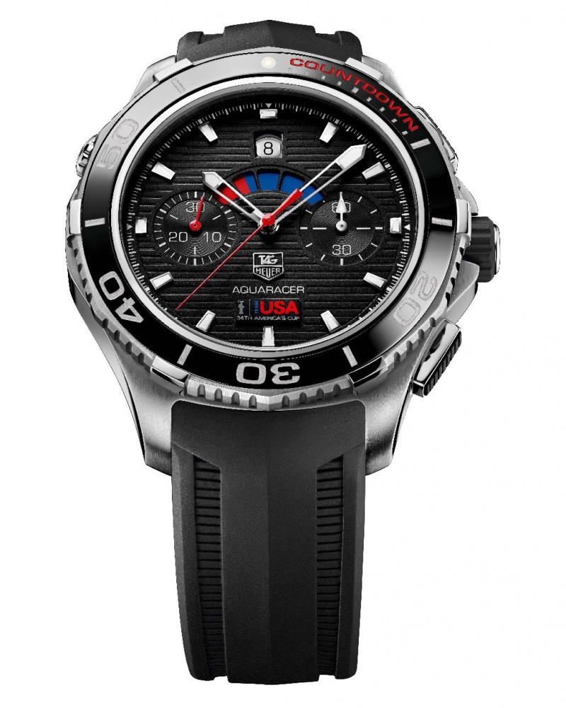 TAG Heuer Aquaracer 500M Calibre 72 Oracle Team USA Luxois