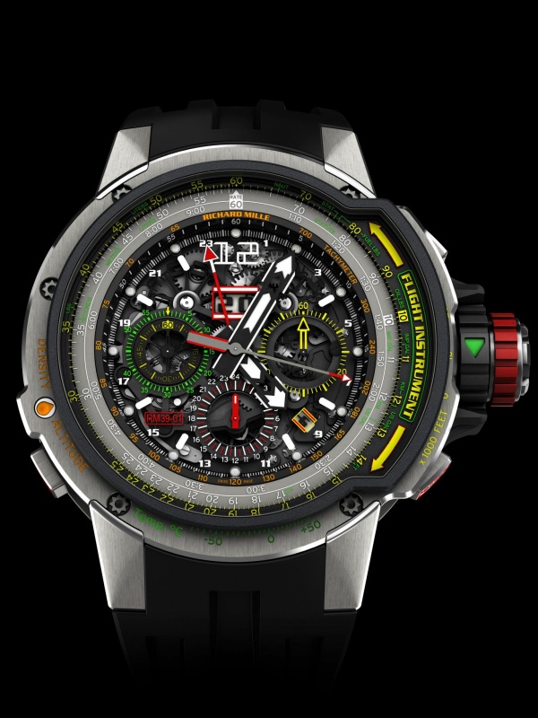 Richard Mille RM 39 01 Automatic Flyback Chronograph Aviation E6 B