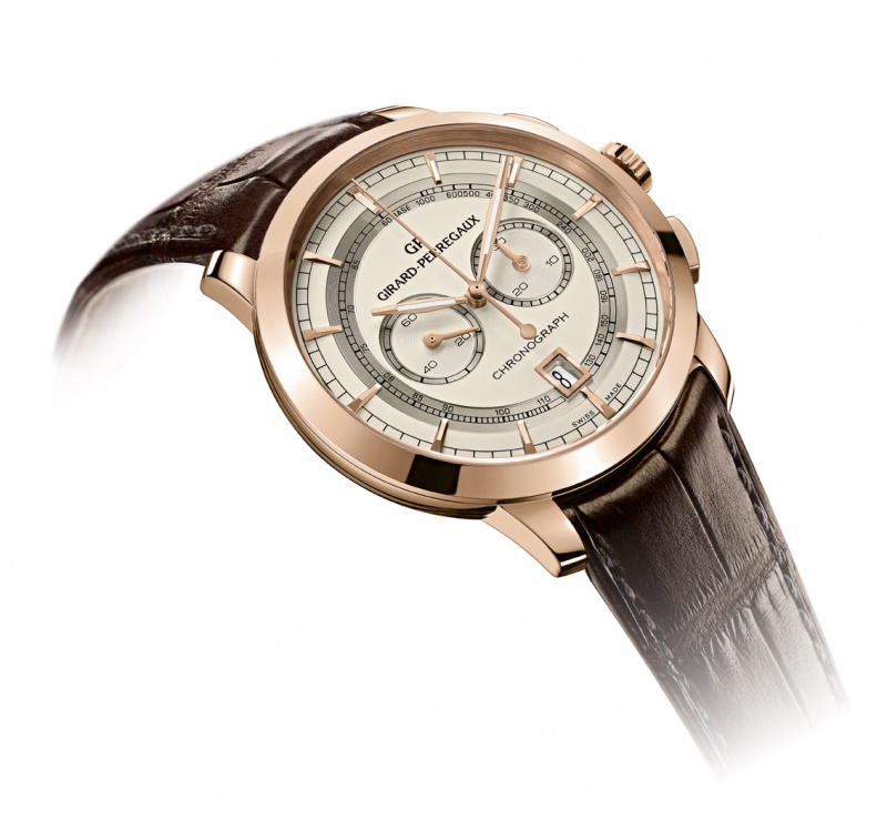 Girard Perregaux 1966 integrated Column wheel chronograph Caliber