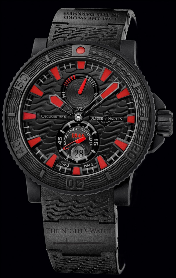 Ulysse Nardin The Night s Watch for Game of Thrones Luxois