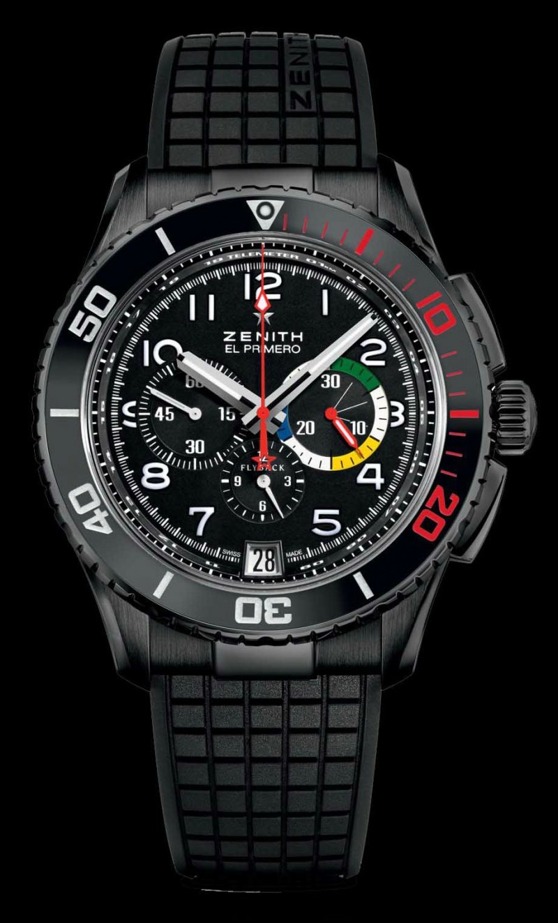 Zenith el primero 2024 stratos flyback rainbow