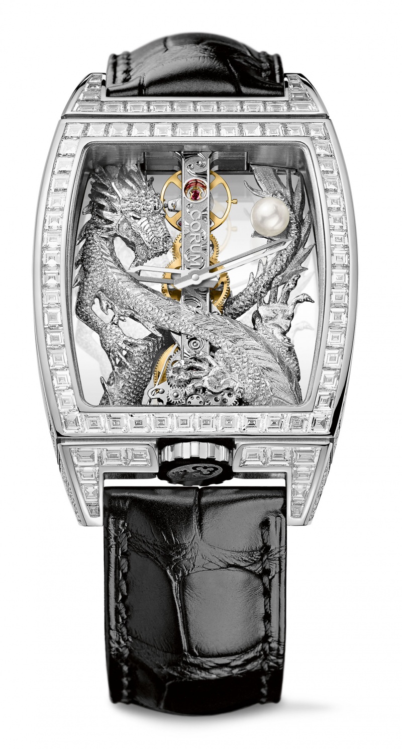 Corum golden 2024 bridge dragon