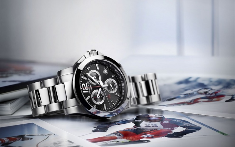 Longines Conquest 1 100th Alpine Skiing Luxois