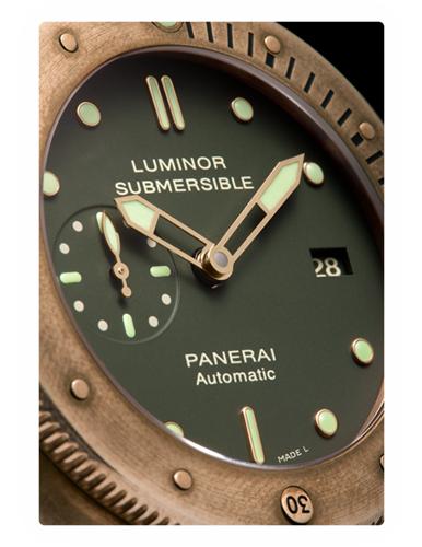 The Panerai Luminor Submersible 1950 3 Days Automatic Bronzo Luxois