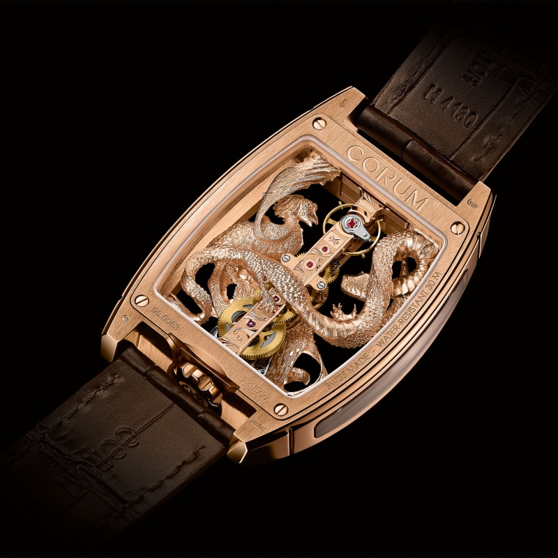 Corum Golden Bridge Dragon Phoenix Luxois