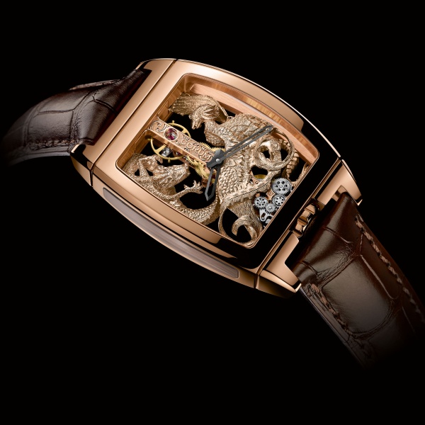 Corum Golden Bridge Dragon Phoenix Luxois