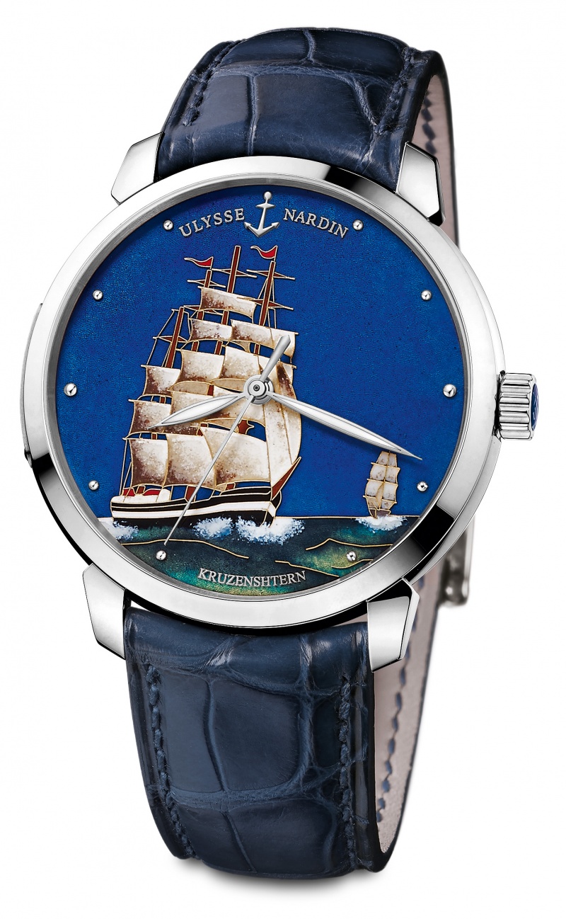 Ulysse Nardin Kruzenshtern Enamel Timepiece Luxois