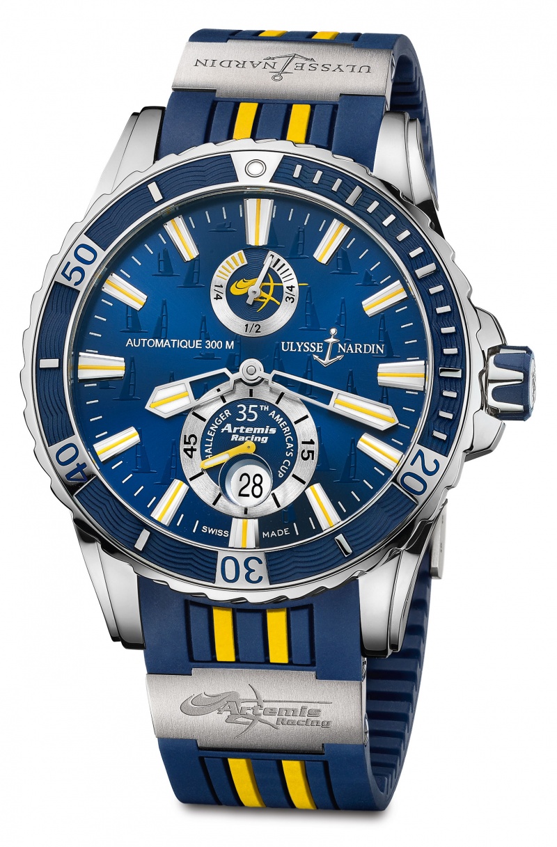 Ulysse Nardin Marine Diver Artemis Racing Luxois