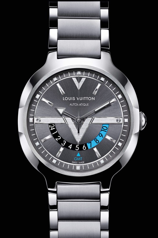 Louis Vuitton Q1141 Automatic Watch Tambour Chrono El Primero Used