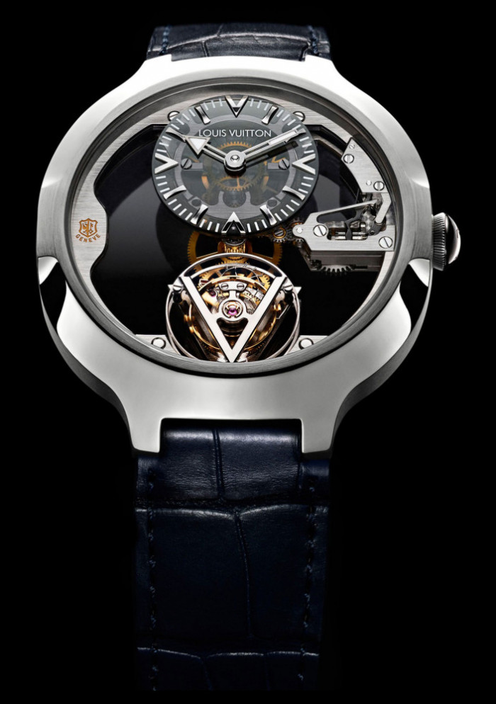 Tambour Slim Monogram, Quartz, 39mm, Stainless Steel - Watches -  Traditional Watches