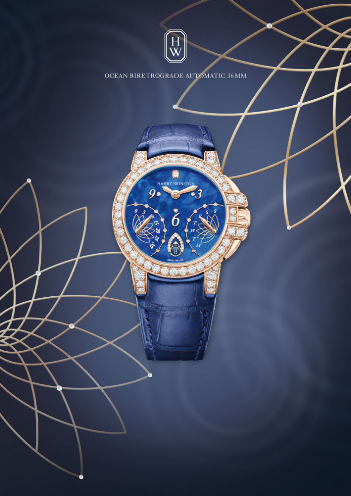 harry winston ocean chronograph