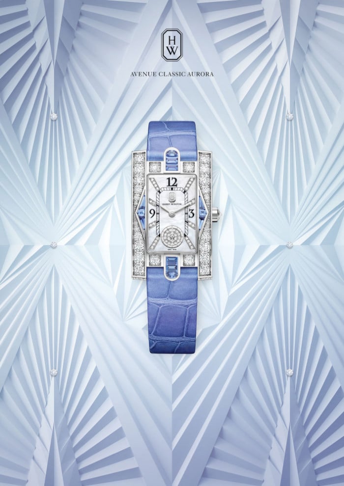 Harry winston sale avenue classic aurora