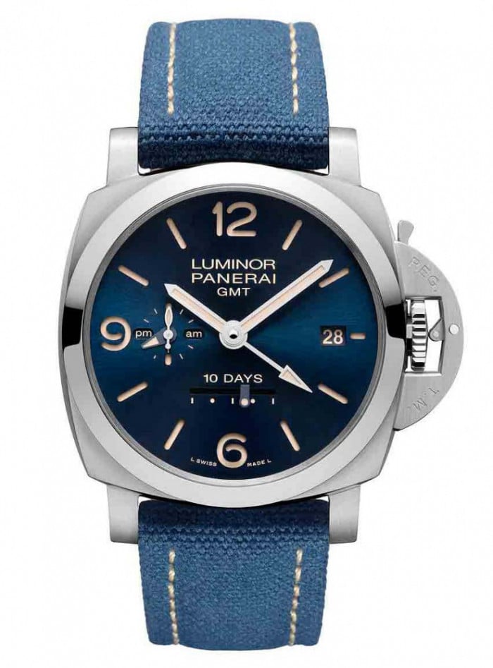 Officine Panerai Luminor 1950 10 Days GMT Automatic Acciaio PAM986