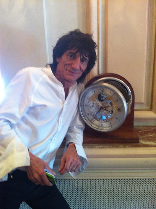 Bremont B1 Marine Clock painted by Ronnie Wood of The Rolling Stones -  Luxois