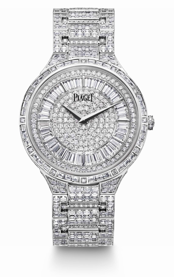 Ladies Piaget Dancer 18 Karat Yellow Gold and Diamond Wrist Watch