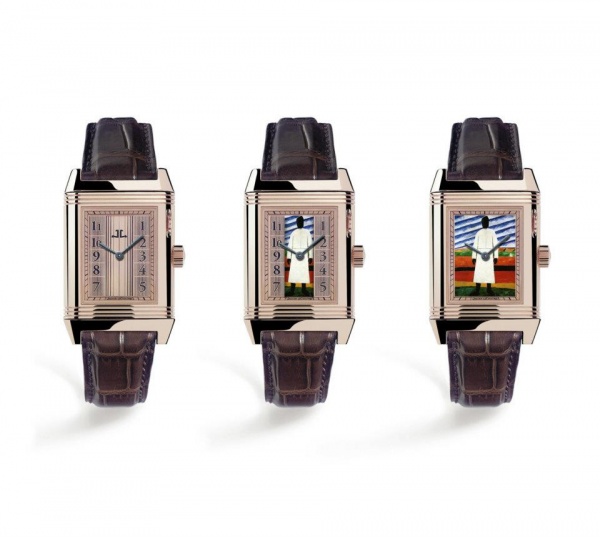 Jaeger LeCoultre Reverso a Eclipses homage to Kazimir Malevich