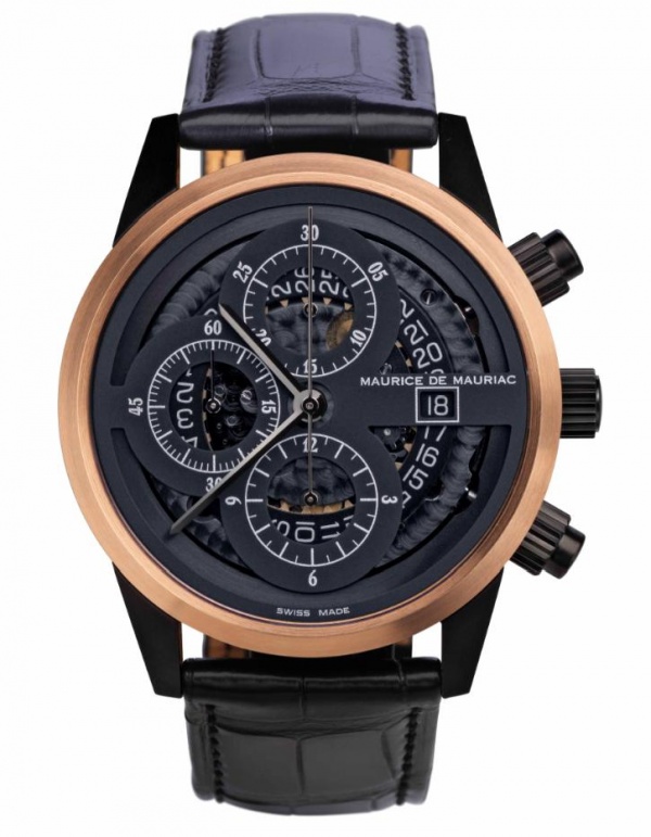 Maurice de Mauriac Skeleton Chronograph with Concepto movement