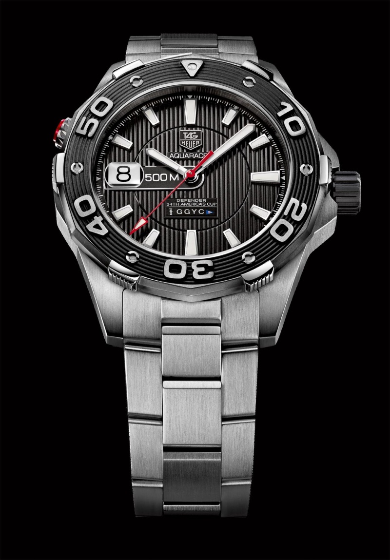 TAG Heuer Aquaracer Defender and Aquaracer Oracle Team USA Watches