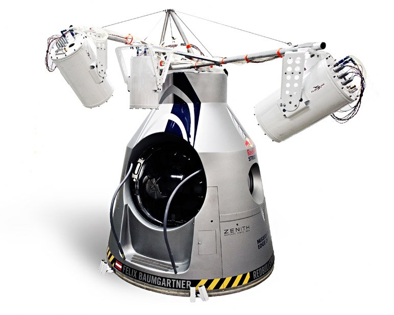 Zenith Ambassador Felix Baumgartner In The Red Bull Stratos Mission Luxois