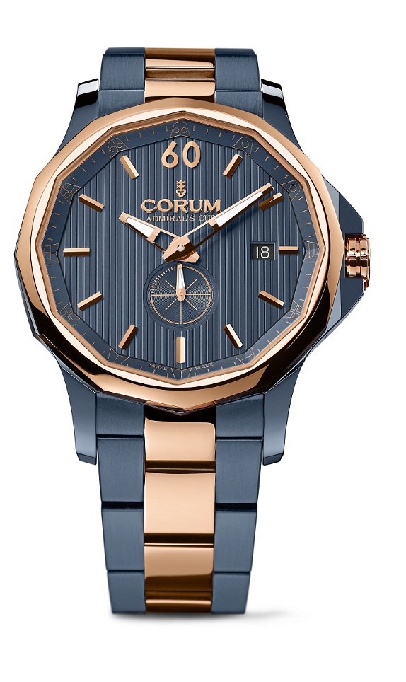 Corum Admiral s Cup Legend 42 with Gunmetal Blue Dial Luxois