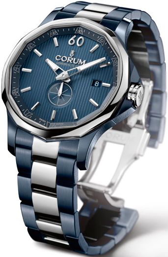 Corum Admiral s Cup Legend 42 with Gunmetal Blue Dial Luxois