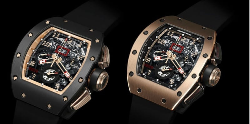 Richard Mille RM 011 Felipe Massa Flyback Chronograph BLACK KITE