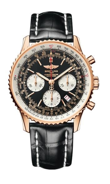 Breitling Transocean Chronograph GMT Limited Edition $9K MSRP Complete  AB0451