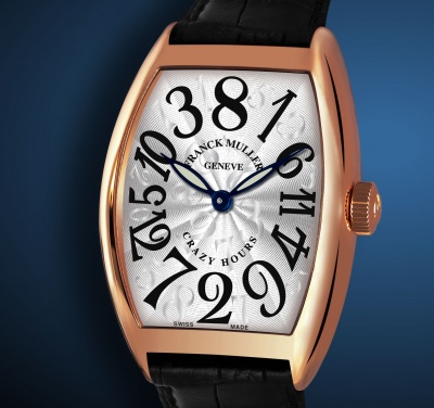 Franck Muller The Cintr e Curvex Crazy Hours 18K Rose Gold Luxois