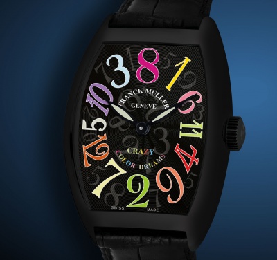 Franck Muller The Cintr e Curvex Crazy Hours Color Dreams Black