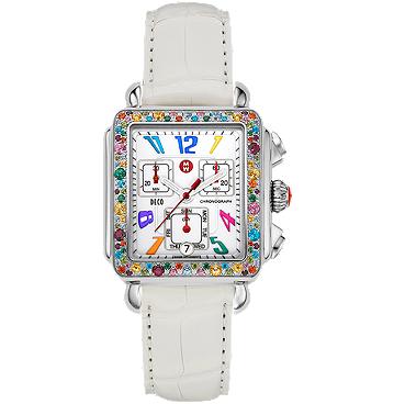 Michele deco carousel watch sale