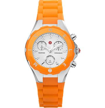 Michele discount jelly watch