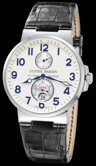 Ulysse Nardin Marine Collection Maxi Marine Chronometer Luxois