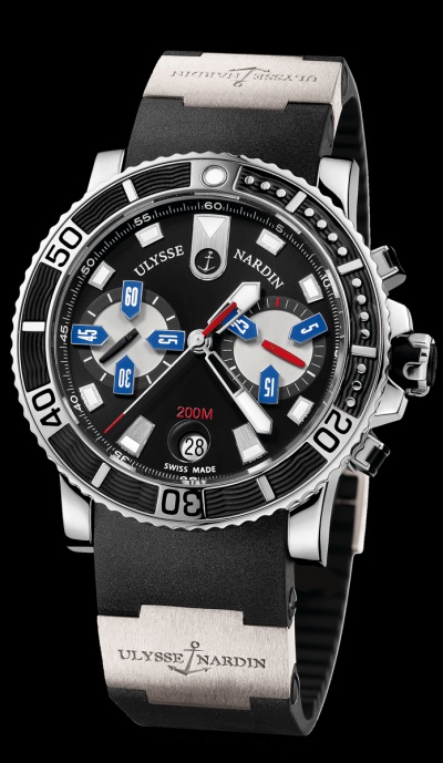 Ulysse Nardin Marine Collection Maxi Marine Diver Chronograph Luxois