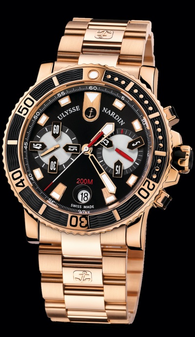 Ulysse Nardin Marine Collection Maxi Marine Diver Chronograph Luxois