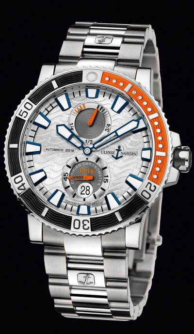 Ulysse Nardin Marine Collection Maxi Marine Diver Titanium Luxois