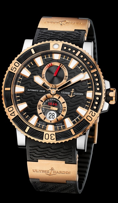 Ulysse Nardin Marine Collection Maxi Marine Diver Titanium Luxois